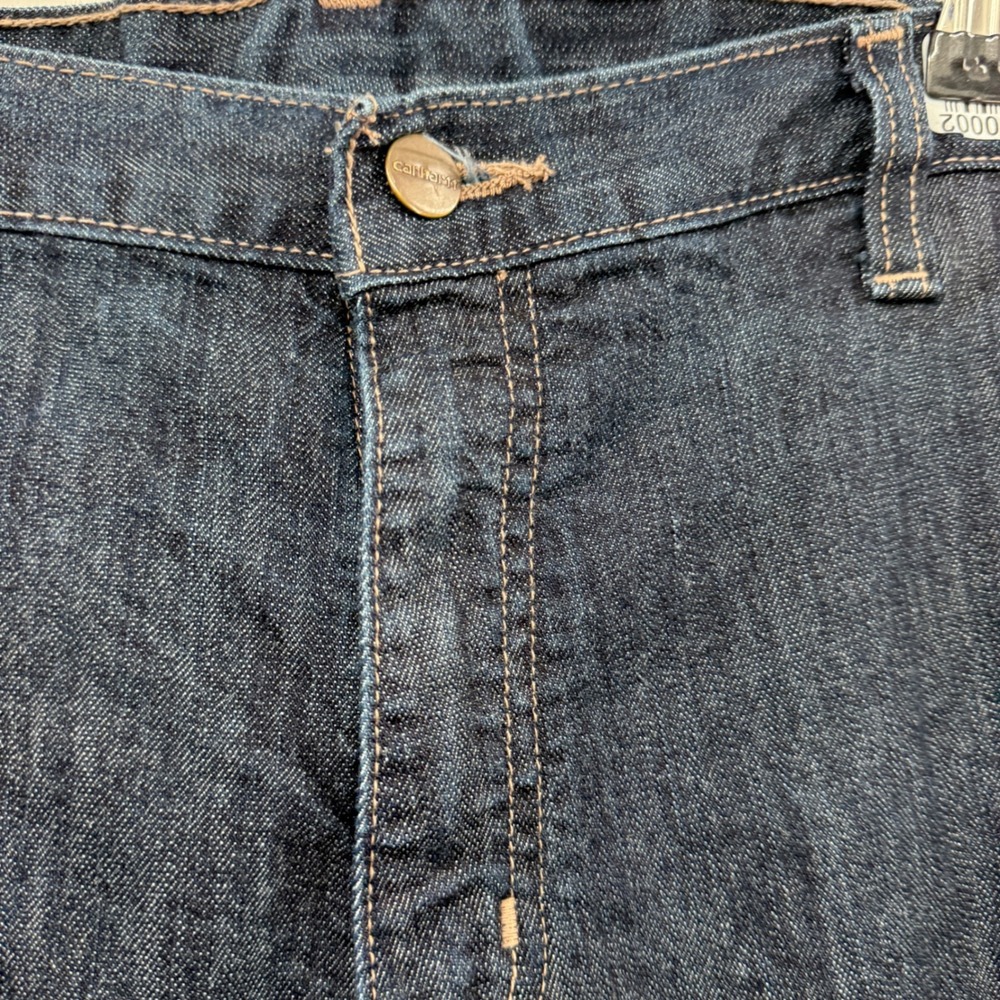Carhartt FR Mens 36x30 Blue Denim Work Pants Arc Rated NFPA 2112 Flame Resistant - Picture 4 of 10